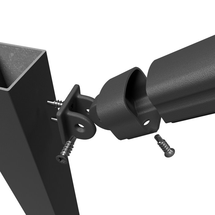 Ultra Max Aluminum Stair Railing Bracket Kit Wayfair